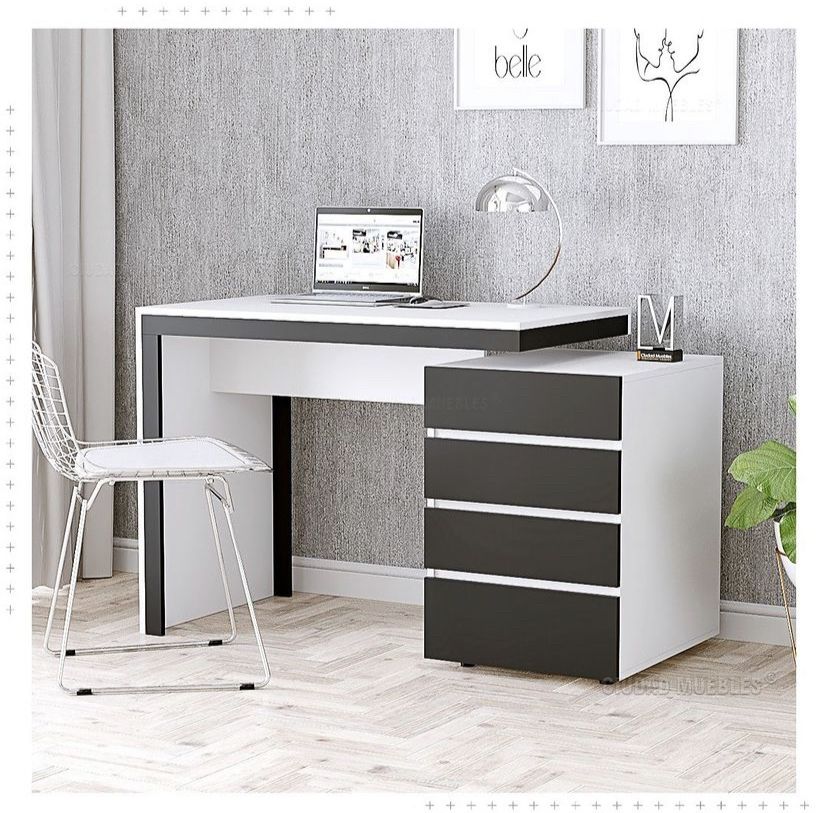 Gris Grafito / Blanco