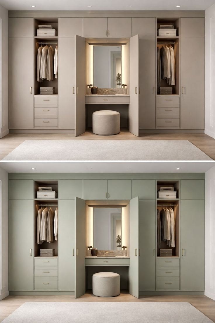 Verde Jade / Taupe